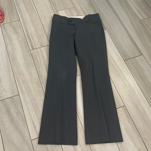 Banana Republic Martin fit dark gray dress pants. Great condition. Flare hem.